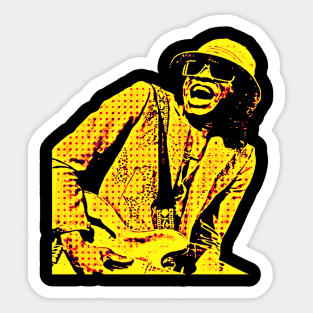 Johnny's Funky Fingerprints's R&B Legends Graphic Tee Collection Sticker